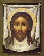 unknow artist Simon Ushakov,Mandylion or Holy Face oil on canvas